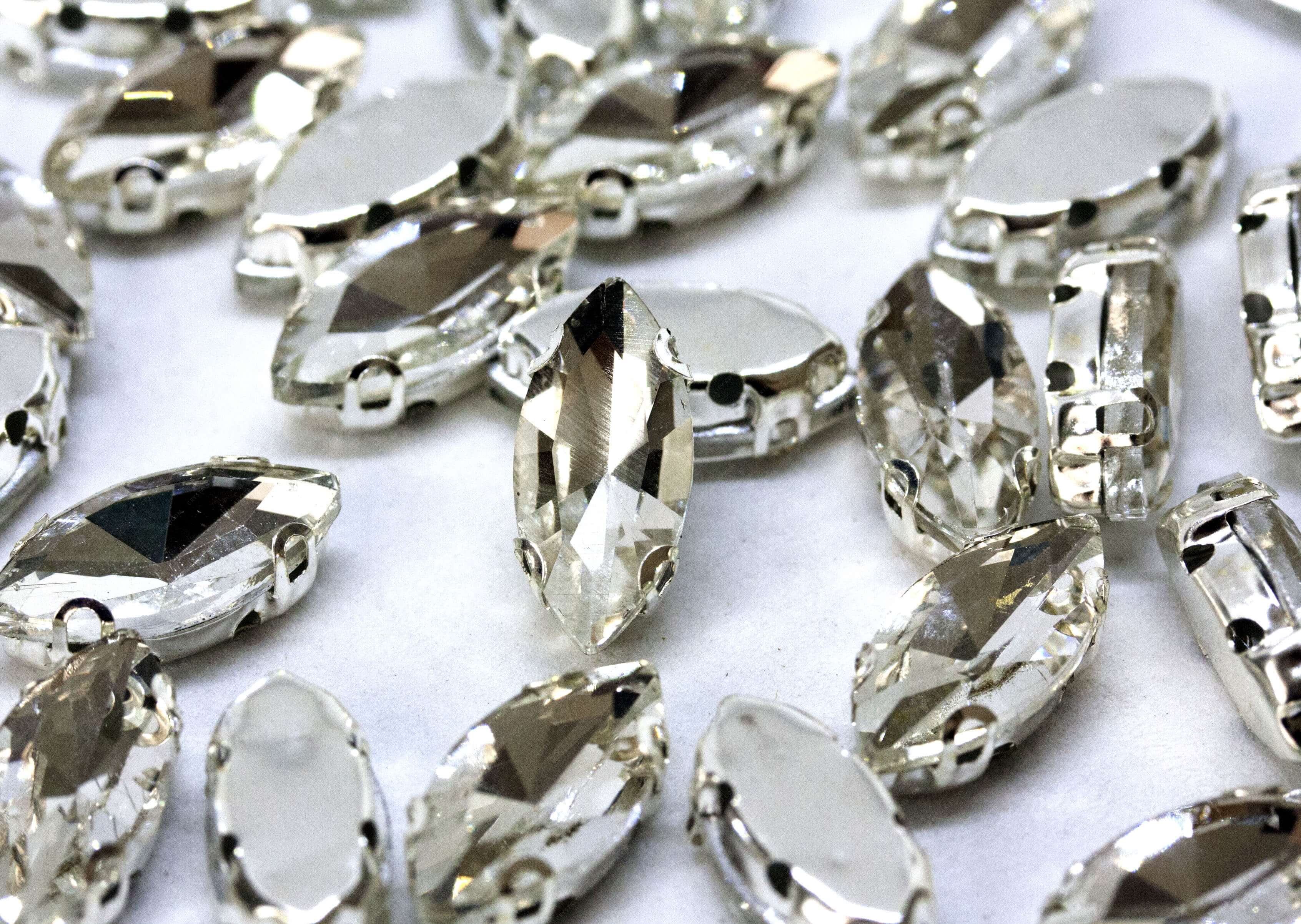 Маркіза в цапах Crystal 7*15мм